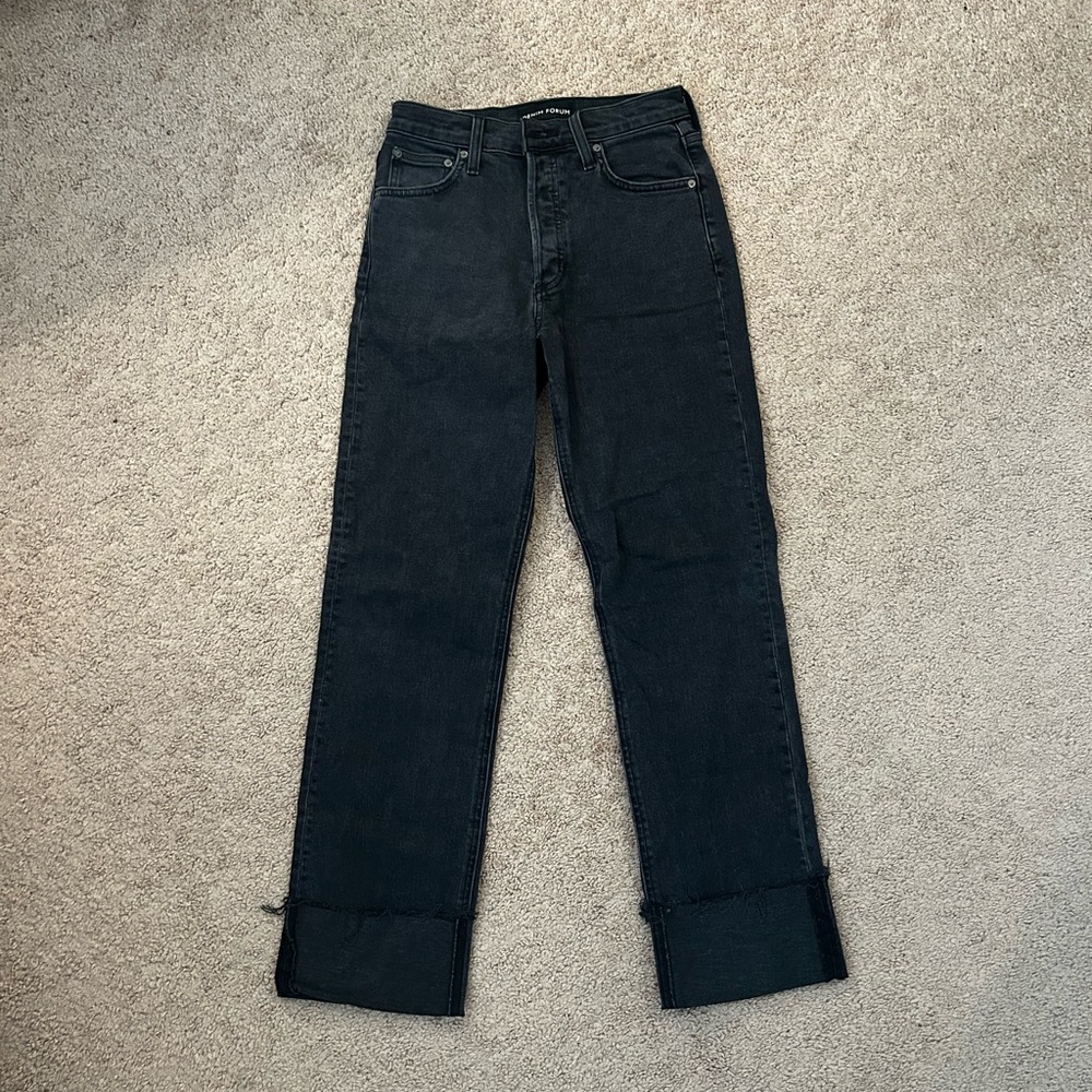 Denim Forum The Arlo High Rise Cuff